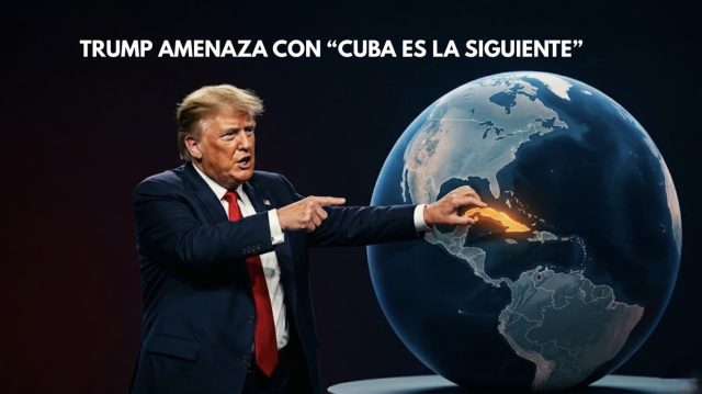 Donald Trump amenaza y dice que “Cuba es la siguiente.”