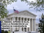 La Suprema Corte de EU anula la prohibición de las terapias de conversión.