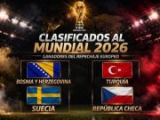 Quedaron definidos los últimos cuatro invitados de UEFA para el Mundial.