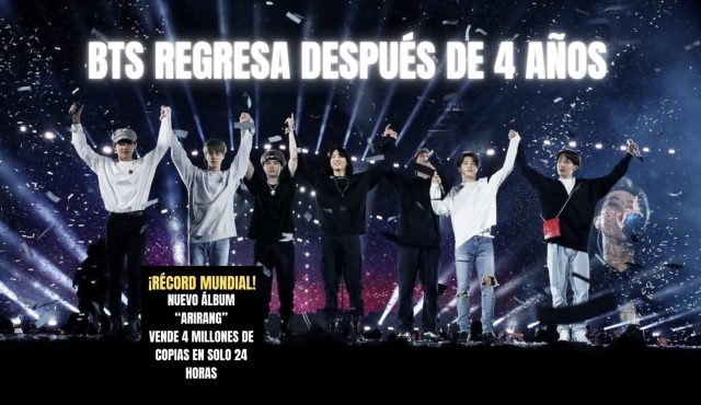 BTS, la banda de k-pop más importante del mundo, tuvo su legendario regreso.