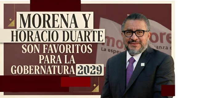 Horacio Duarte y Morena parten como favoritos en el Edomex rumbo a 2029.