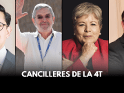 Estos son los cancilleres que ha tenido México durante la 4T.