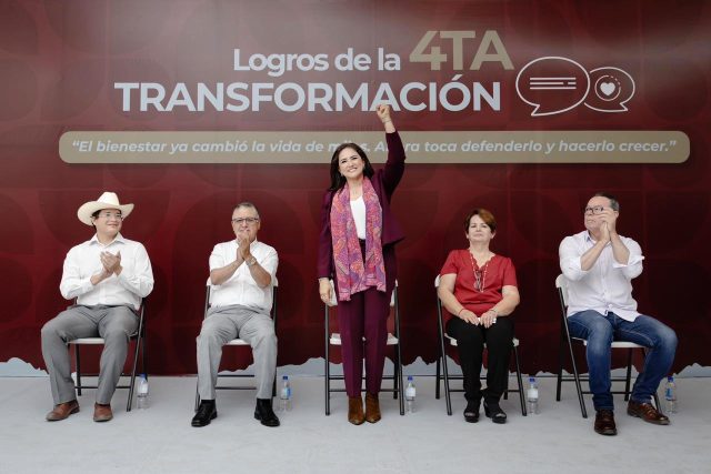 Resultados de la Cuarta Transformación ya se reflejan en el bienestar del pueblo: Celida López