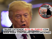 Trump extiende alto al fuego con Irán para continuar negociaciones