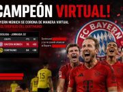 El Bayern Múnich es campeón virtual de la Bundesliga tras el tropiezo del Dortmund