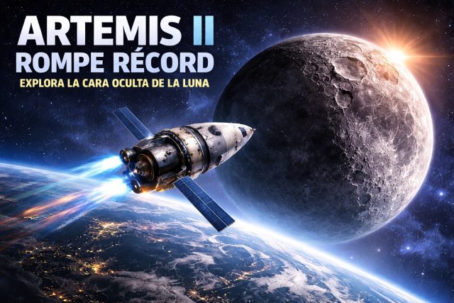 Artemis II rompe récord y explora la cara oculta de la Luna