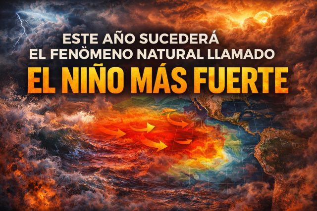 Según el Washington Post, el fenómeno El Niño de este año puede ser de los más fuertes de la historia.