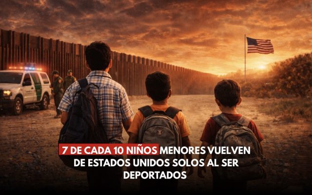 Cada vez más menores deportados vuelven solos a México desde Estados Unidos