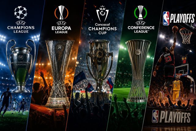 Semana de definiciones en Europa, Concachampions y el Play-In de la NBA
