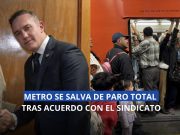 El Metro se salva de paro total tras negociaciones entre autoridades y sindicato