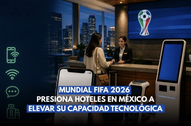 Mundial FIFA 2026 presiona a hoteles en México a elevar su capacidad tecnológica