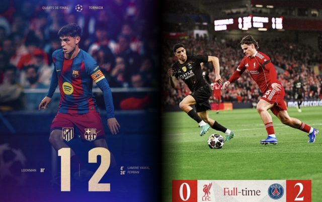 Atlético y PSG sellan su pase a semifinales de la Champions League