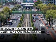 Ciclovía de Tlalpan será inaugurada con mega rodada