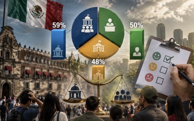 ¿Qué tanto confían los mexicanos en la administración pública según el INEGI?