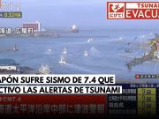 Japón en alerta: Sismo de 7.4 activa protocolos de tsunami en la costa noreste