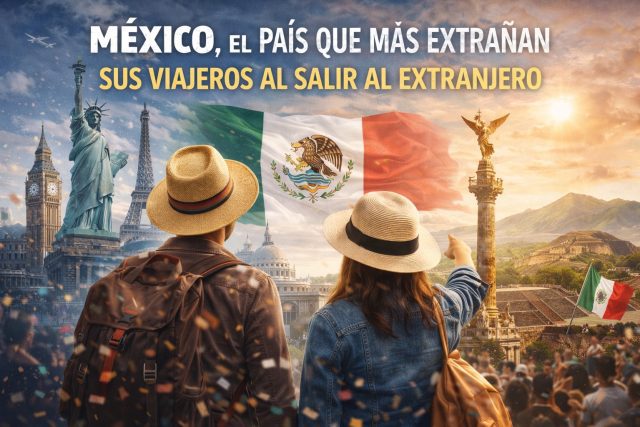 México, el país que más extrañan sus viajeros al salir al extranjero