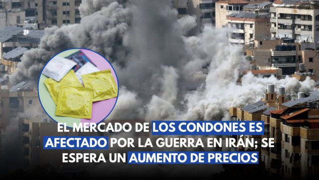 El mercado de los condones es afectado por la guerra en Irán; se espera un aumento de precios