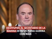 Destituyen al secretario de la Marina de EU en plena guerra con Irán