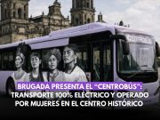 “Centrobús”: transporte eléctrico y con conductoras en el Centro