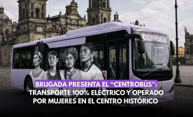 “Centrobús”: transporte eléctrico y con conductoras en el Centro