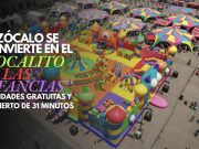 El Zócalo se convierte en el “Zocalito de las Infancias”: Actividades gratuitas y concierto de 31 Minutos