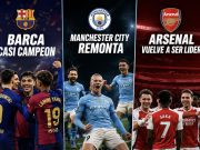 El Barcelona acaricia el título y el City remonta para ir a la final de la FA Cup
