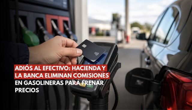 Adiós al efectivo: Hacienda y la banca eliminan comisiones en gasolineras para frenar precios