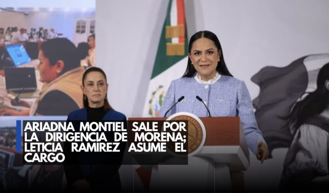 Cambio en Bienestar: Leticia Ramírez sustituye a Montiel