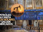 Petróleo se dispara a 126 dólares por crisis en Ormuz
