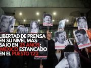 Libertad de prensa en su nivel más bajo en 25 años; México estancado en el puesto 122