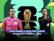 Katia Itzel y César Ramos, al Mundial como árbitros FIFA