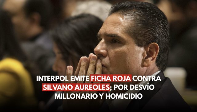 Sheinbaum confirma a Aureoles prófugo; Interpol activa ficha roja