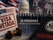 EU veta visas a 26 personas por vínculos con adversarios