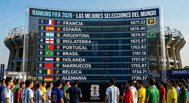 El ranking FIFA tienen nuevo líder; México es el mejor de CONCACAF