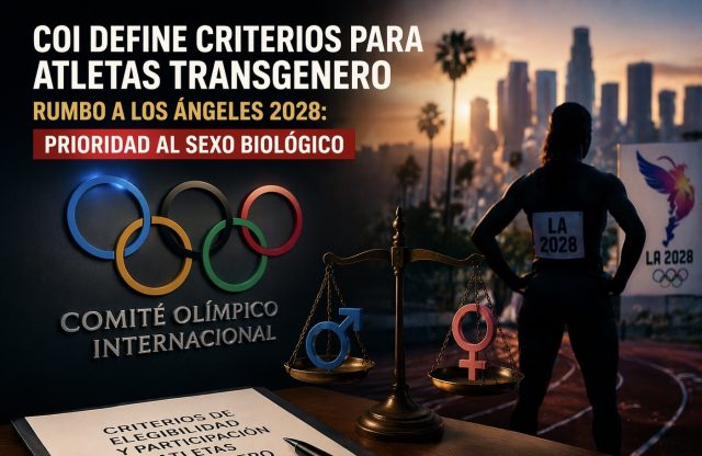 COI fija criterios para atletas trans rumbo a LA 2028