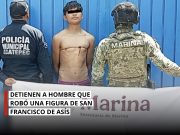 Se roban un santo en Semana Santa.
