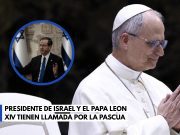 El Papa pide al presidente de Israel abrir el diálogo por la paz.