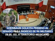 Sheinbaum pide autorizar ingreso de tropas de EU