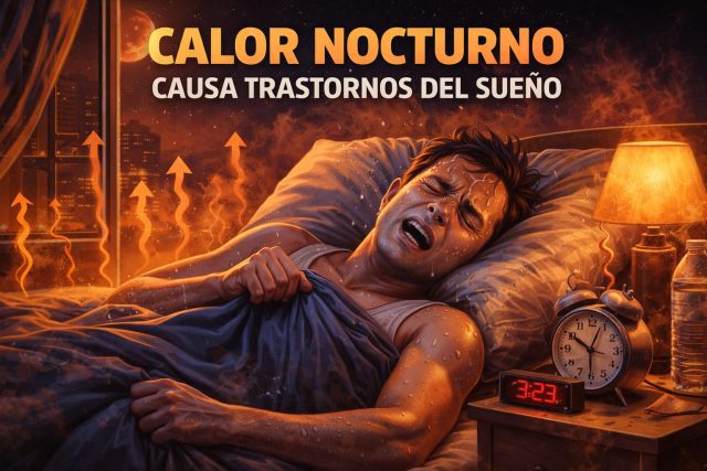 El calor nocturno agrava trastornos del sueño que afectan a 4 de cada 10 mexicanos
