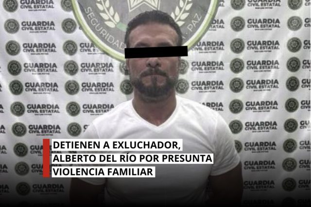 Alberto del Rio es detenido por presunta violencia contra su esposa