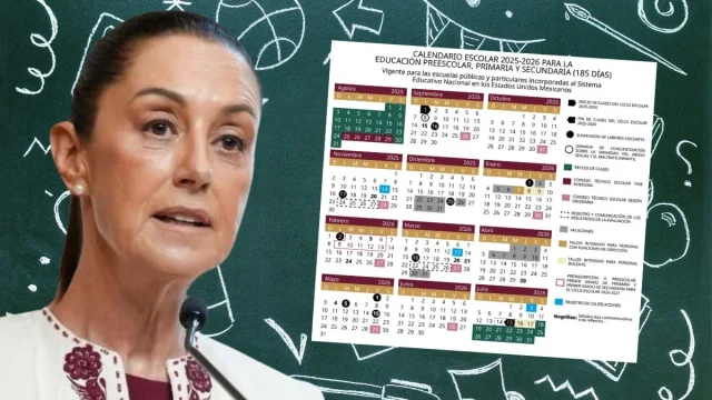 Sheinbaum frena vacaciones largas; SEP ajustará calendario