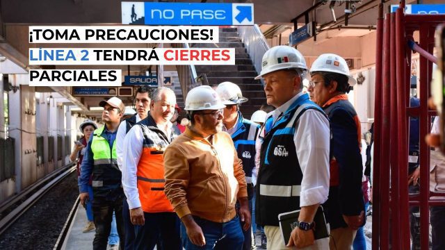¡Otra vez la Línea 2! Cierran cinco estaciones del Metro