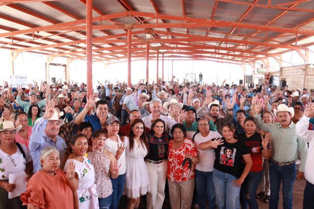 Se consolida la 4T en el sur de Sonora: Celida López recibe el respaldo de los sectores del Fuerte Mayo