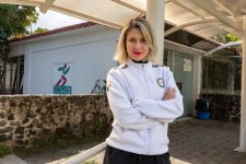 Entrenadora Blajaith Aguilar