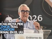 Sacudida en Sinaloa: Rocha Moya pide licencia tras acusación formal en EE. UU.