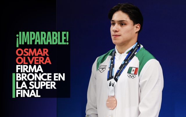 ¡Poder mexicano! Osmar Olvera gana bronce en Pekín