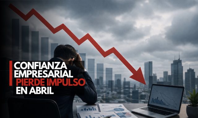 Confianza empresarial cae en abril: INEGI