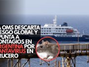 La OMS descarta riesgo global y apunta a contagios en Argentina por Hantavirus en crucero.