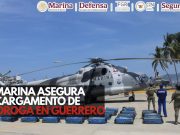 Marina asegura cargamento de droga tras persecución de 361 millas en el Pacifico.