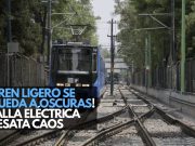 Caos total: falla eléctrica detiene el Tren Ligero